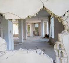 Damaged rental property