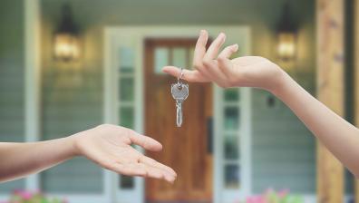 handing over keys